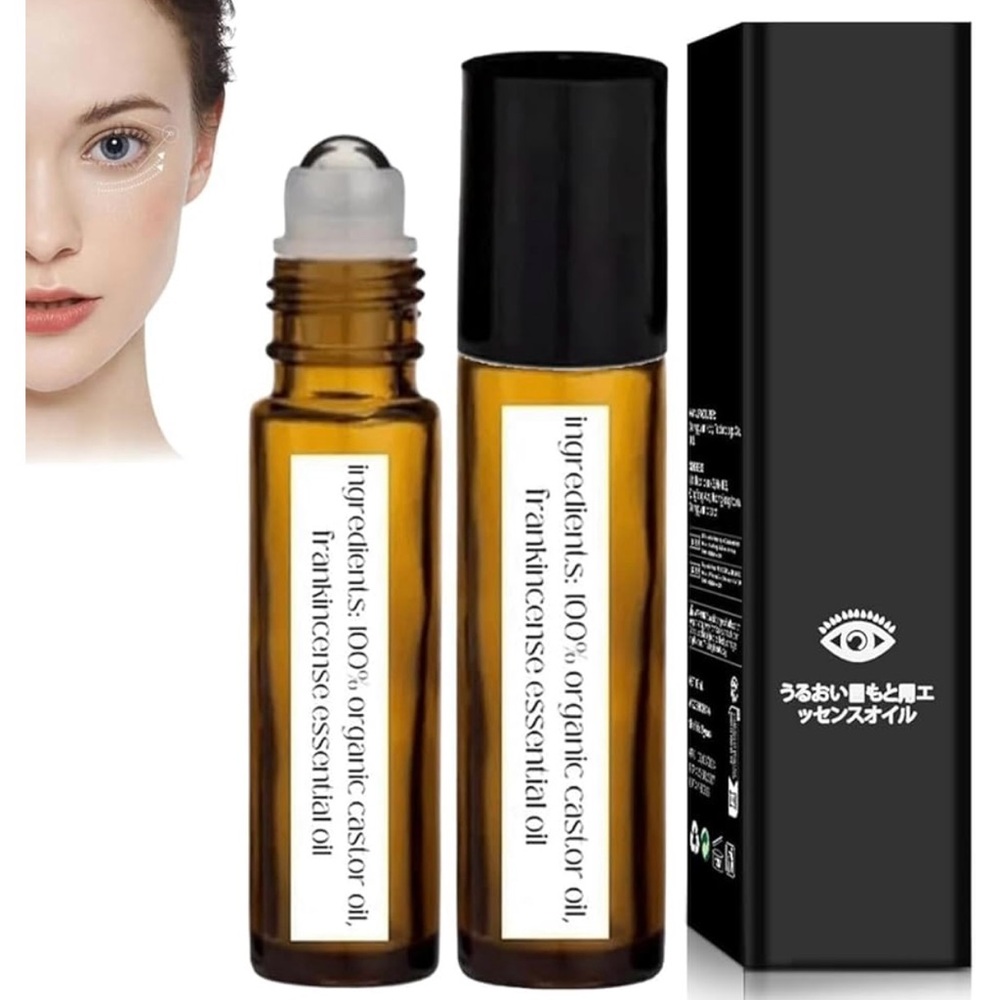 🆕NEW Castor & Frankincense Organic Essential Oil Rollers, Set of 2 Rollers
